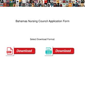 Nursing Council. . Bahamas nursing council registration